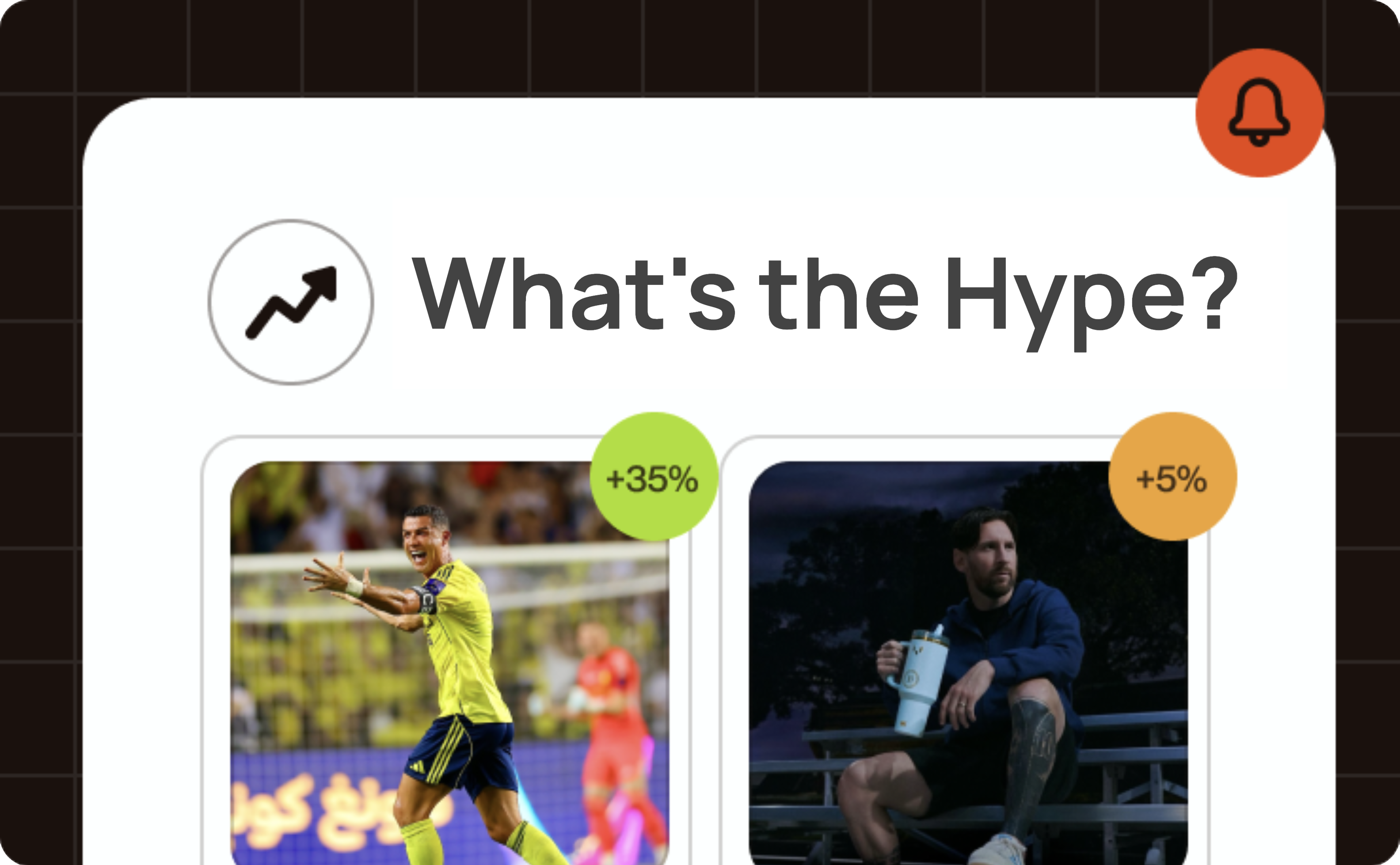 Track what's taking off